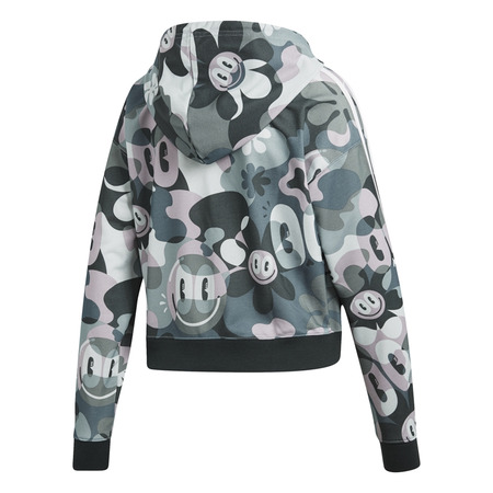 Adidas Originals Cropped Hoodie "Gallery Camo Smile"