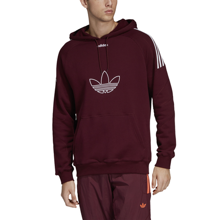 Adidas Originals Flock Trefoil Hoodie