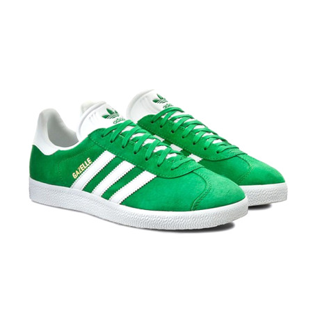 Original Adidas Gazelle (grün/weiß)