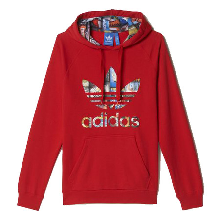 Adidas Originals Hoodie Zurück zur Schule (Scarlet)