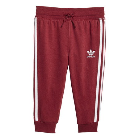 Adidas Originals Infants Trefoil Crew Tracksuit (Burgundy/White)