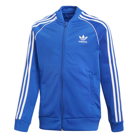 Adidas Originals Junior Superstar Track Top (blau/weiß)