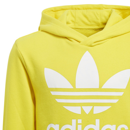 Adidas Originals Junior Trefoil Hoodie (YELLOW/WHITE)