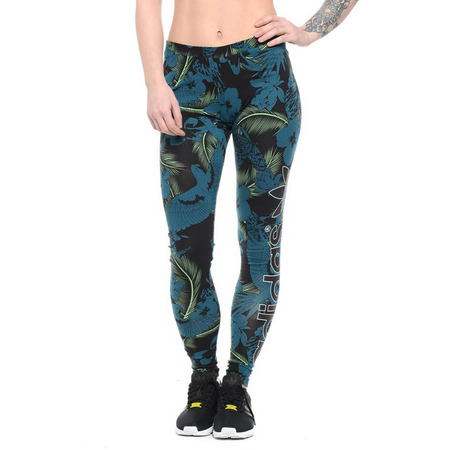 Adidas Originals Legging Mujer Hawaii (negro/azul/verde)