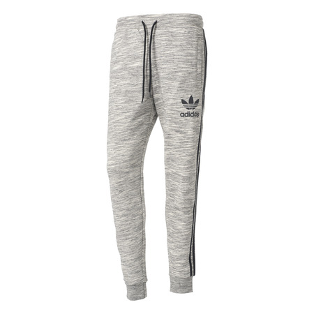 Adidas Originals Logo CLFN FT Hosen Manschette (mittelgrau/schwarz)