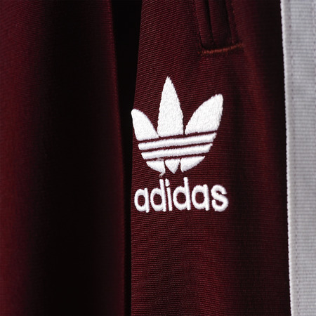 Original Women\'s Adidas Superstar Track Top (maroon/lidevi)