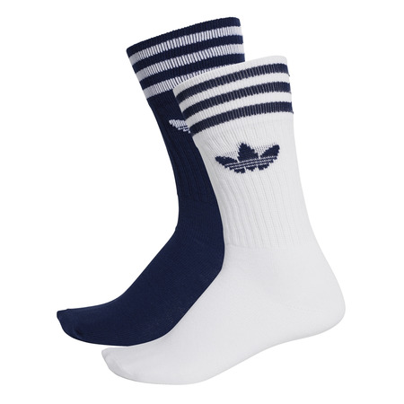 Adidas Originals Solid Crew Sock 2 Paare