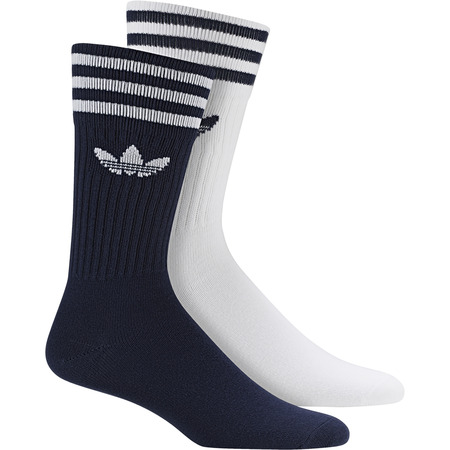 Adidas Originals Solid Crew Sock 2 Paare