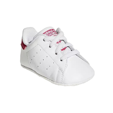 Adidas Originals Stan Smith Crib (White/Bold Pink)