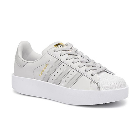 Adidas Originals Superstar Bold Platform "Grey Stripes"