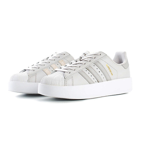 Adidas Originals Superstar Bold Platform "Grey Stripes"