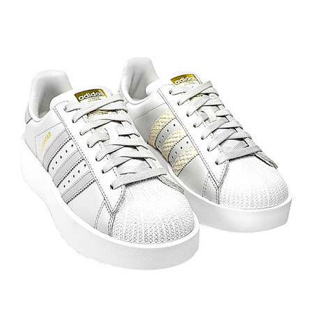 Adidas Originals Superstar Bold Platform "Grey Stripes"