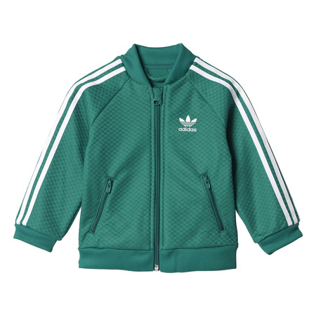 Adidas Originals Superstar Mesh TrackSuit Infants (Sub Green/White)