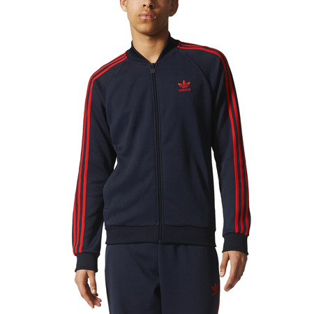 Adidas Originals Superstar Track Jacket (legend Tinte/rot)