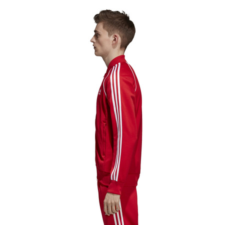 Adidas Originals Superstar Track Top (Scarlet/ Weiß)