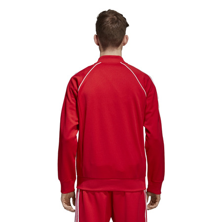 Adidas Originals Superstar Track Top (Scarlet/ Weiß)