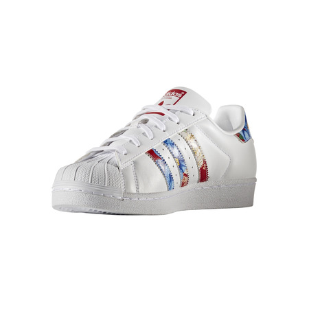 Adidas Originals Superstar W "Chita Oriental" (weiß/power rot/multicolor)