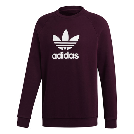 Adidas Originals Trefoil Crewneck Sweatshirt (Maroon)