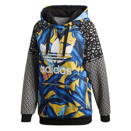 ADIDAS ORIGINALS TREFOIL HOODIE "TROPICAL PASSINHO" (MULTICOLOR)