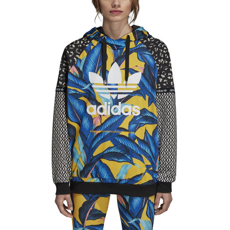 ADIDAS ORIGINALS TREFOIL HOODIE "TROPICAL PASSINHO" (MULTICOLOR)