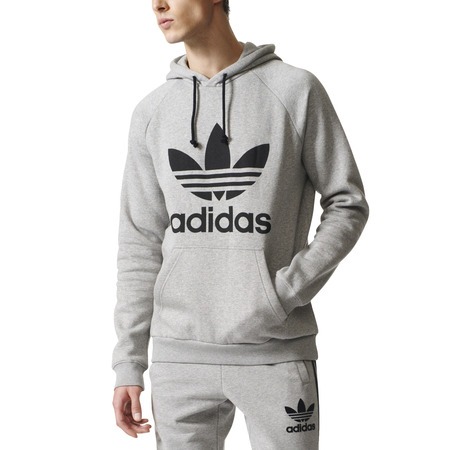 Adidas Originals Trefoil Hoody (mittelgrauer Heather)