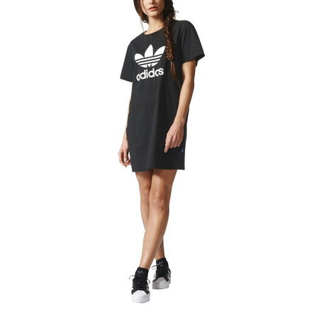 Adidas Originals Trefoil Logo Tee (negro) Kleid