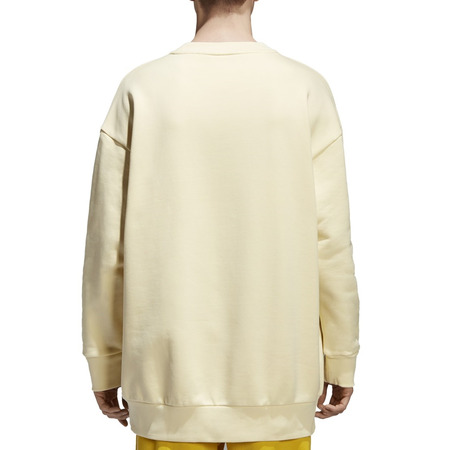 Adidas Originals Trefoil Oversized Crew (Mist Sun/White)