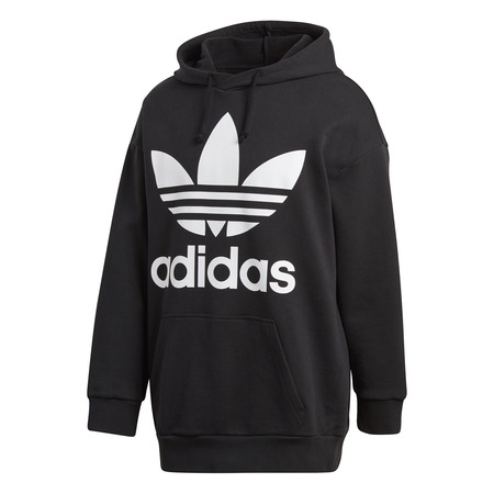 Adidas Originals Trefoil Oversized Hoodie Schwarz