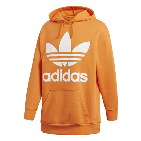 Adidas Originals Trefoil Oversized Hoodie Orange