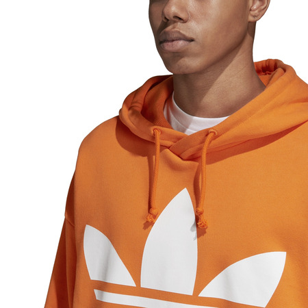 Adidas Originals Trefoil Oversized Hoodie Orange