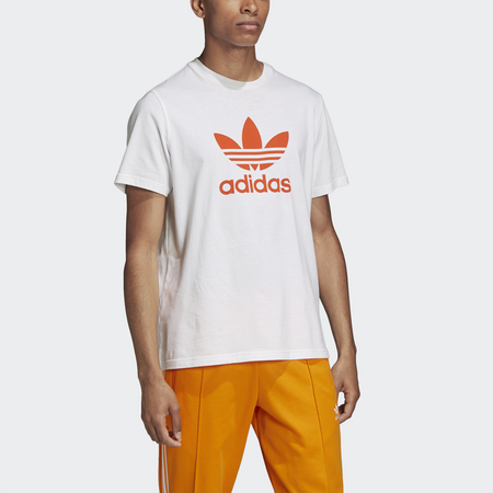 Adidas Originals Trefoil T-Shirt (Weiß/Craft Orange)