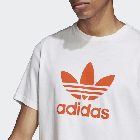 Adidas Originals Trefoil T-Shirt (Weiß/Craft Orange)