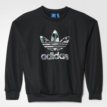 Adidas Originals W TRF Sweatshirt "Floral Vintage" (schwarz)