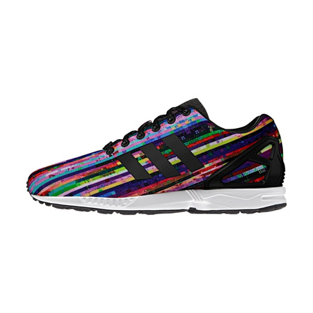 Adidas Originals ZX Flux J "Digital Noise" (Kern schwarz/weiß/multicolor)