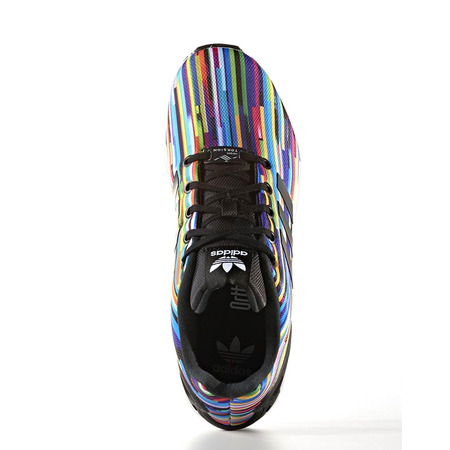 Adidas Originals ZX Flux J "Digital Noise" (Kern schwarz/weiß/multicolor)