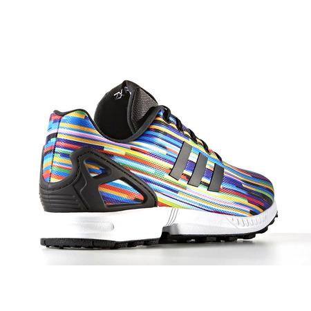 Adidas Originals ZX Flux J "Digital Noise" (Kern schwarz/weiß/multicolor)