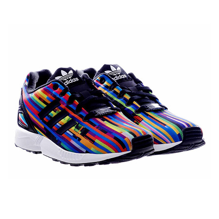 Adidas Originals ZX Flux J "Digital Noise" (Kern schwarz/weiß/multicolor)