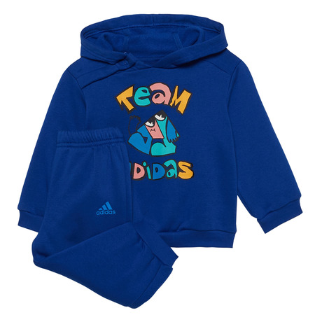 Adidas Oversized Fleece Jogger Set "Blau"