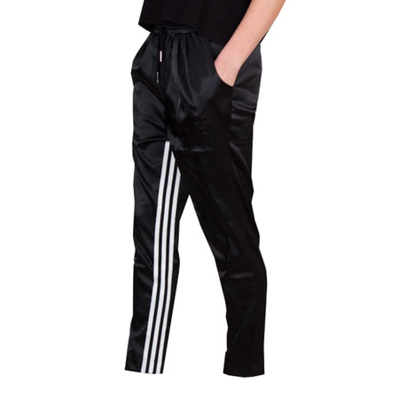 Adidas Original Satin Track Pant Damen (schwarz/weiß)