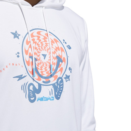 Adidas Trae Young Illusion Hoodie "White"