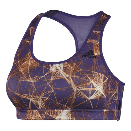 Adidas W Training Sujetador Printed Racer-Back (Unity lila)