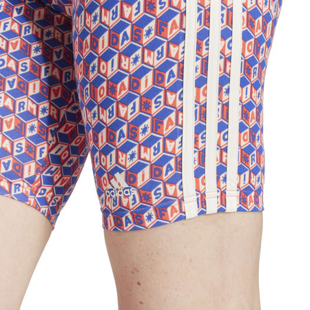 Adidas x FARM Rio Bike Shorts "Bold Blue"