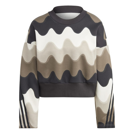 Adidas X Marimekko Future ICONS 3-Strips Sweatshirt "Light Brow"