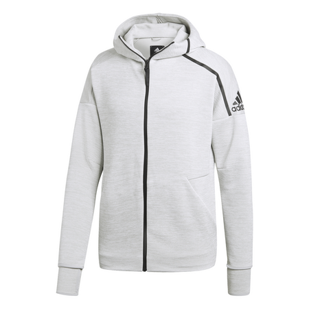 Adidas Z.N.E. Fast Release FZ Hoodie (Zne Htr/Ash Silver)