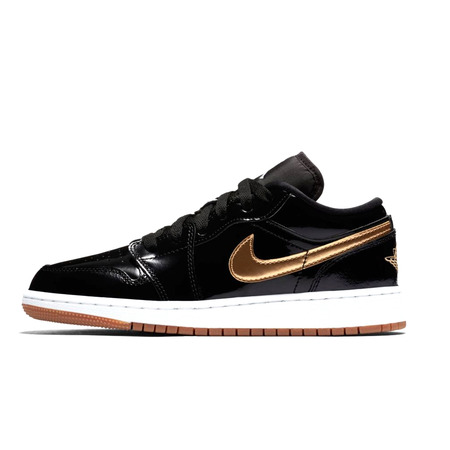 Air Jordan 1 Low (GS) "Shiny Gold"