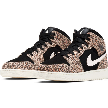 Air Jordan 1 Mid SE (GS) "Cheetah"