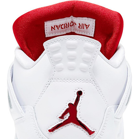 Luft Jordanien 4 Retro "Metallic Red"