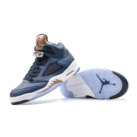 Air Jordan Retro 5 "Bronze" (416/obsidian/white/bonze)