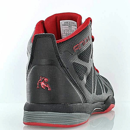 And1 Beast Mid (negro/rojo)