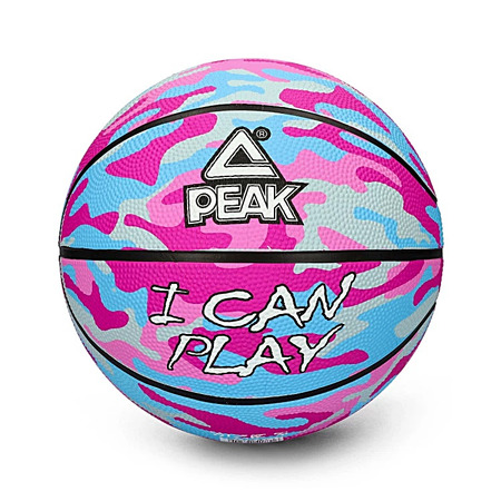 Balón Basket Peak Camo Ball "Blau Pink"